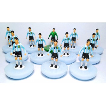 Subbuteo Andrew Table Soccer Argentina 1978 World Cup Winners on Classic Hasbro bases